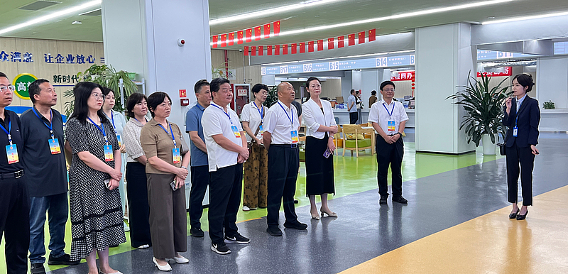 杨陵区人大常委会对杨陵营商环境工作开展视察调研